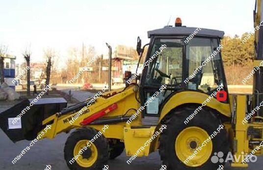 Стекло для экскаватора-погрузчика New Holland LB 1