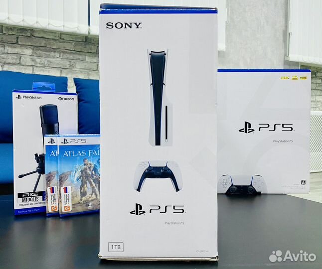 NEW Sony Playstation 5 Slim 1Tb Blue-Ray дисковод