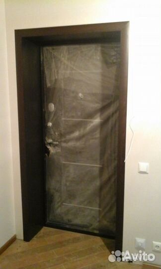 Установка входных дверей,ремонт квартир