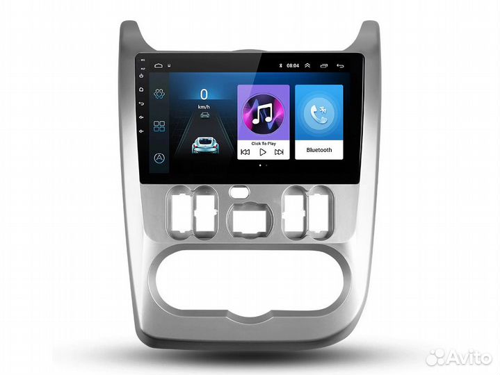 Магнитола Renault Logan 1 / Sandero 1 Android