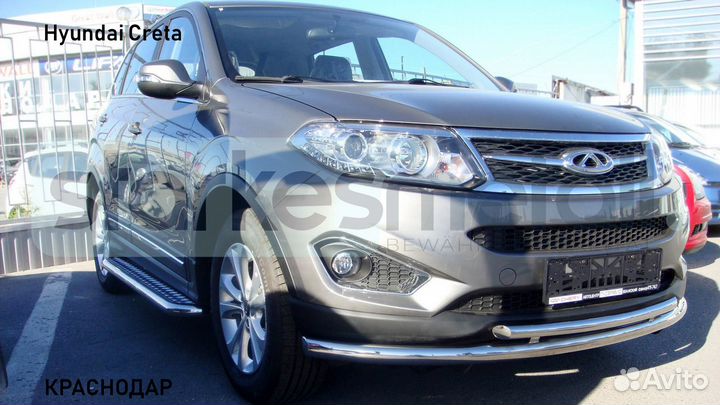 Пороги подножки Hyundai Creta Classik