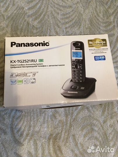 Телефон panasonic kx-tg2521ru