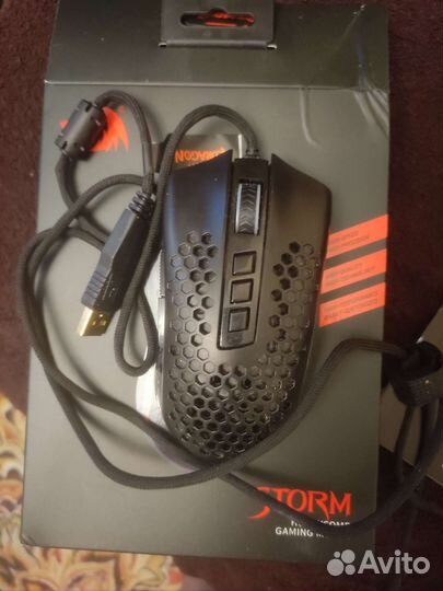 Игровая мышь redragon storm
