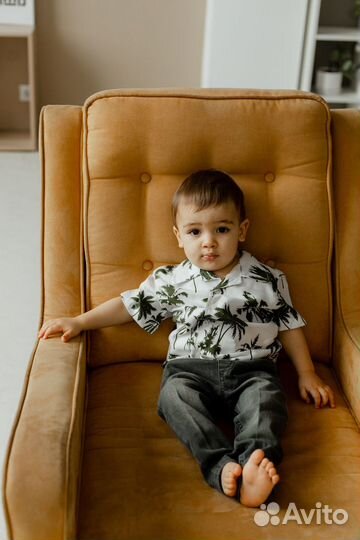 Детский костюм на мальчика. Рубашка, джинсы