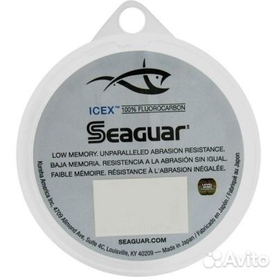 Леска флюорокарбон Seaguar IceX 50yds 45.7m
