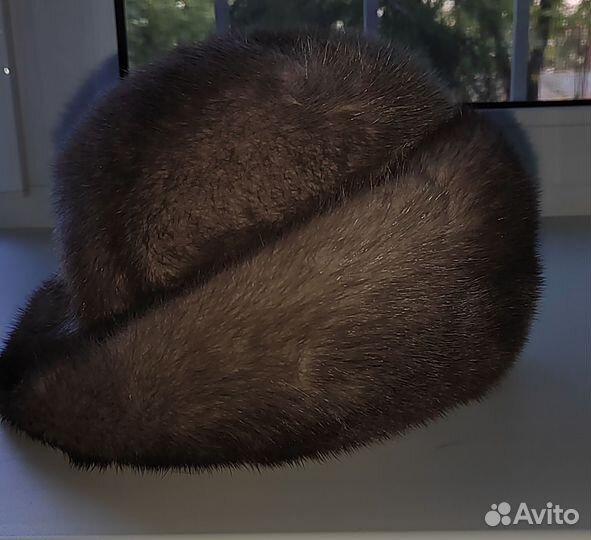 Шапка норковая женская