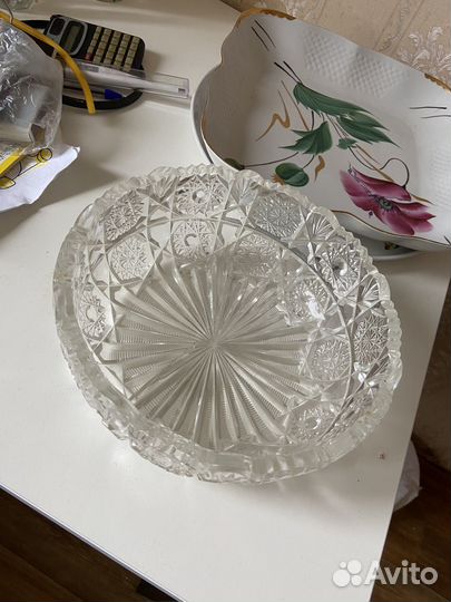Хрустальная посуда СССР