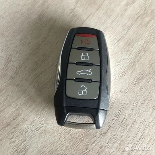 Чехол на ключ Haval Dargo, Jolion, F7, F7x metall Braun