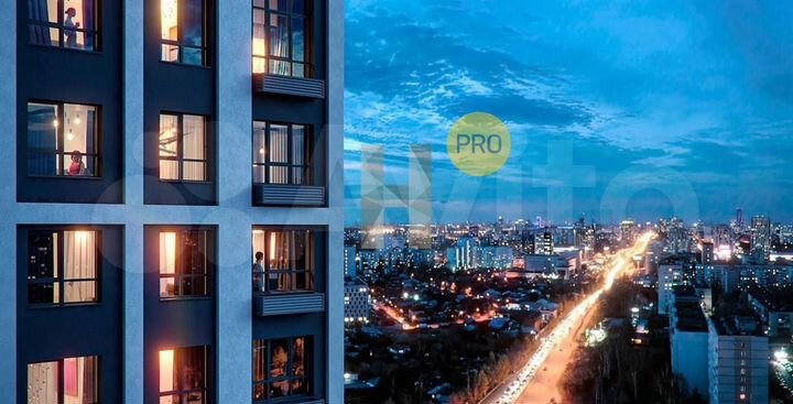 2-к. квартира, 62,4 м², 10/16 эт.