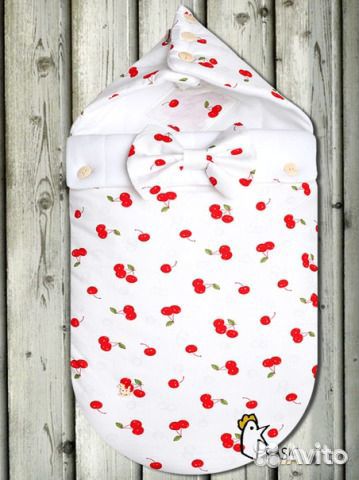 Конверт на выписку Futurmama Winter Cherry новый