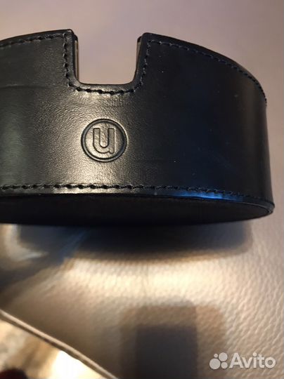 Пепельница для сигар и сигарет из кожи