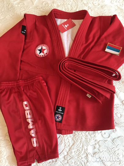 Самбовки красные/синие «bravegard» PRO