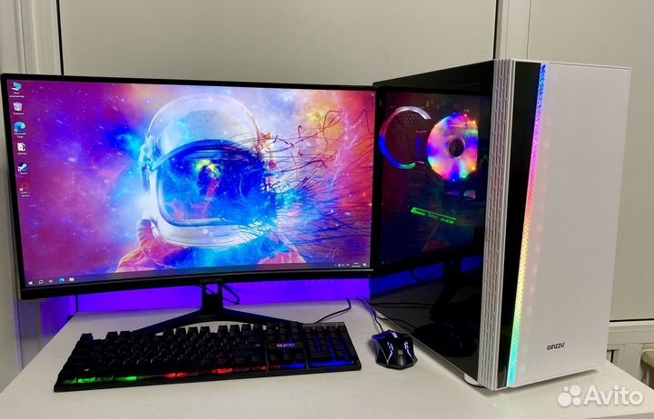 Мощный игровой компьютер i7 20 ядер GTX1070