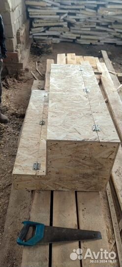 Гнездо для кур с яйцесборником