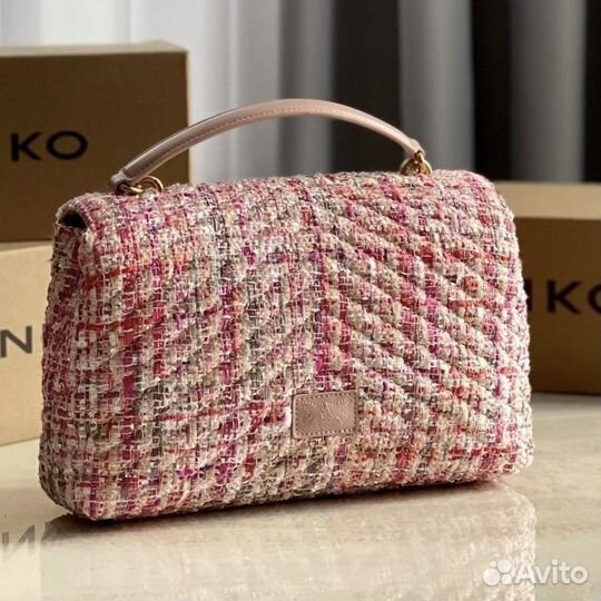 Сумка pinko твид
