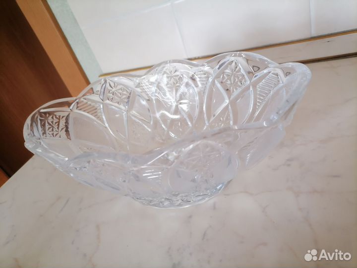 Хрустальные салатницы СССР
