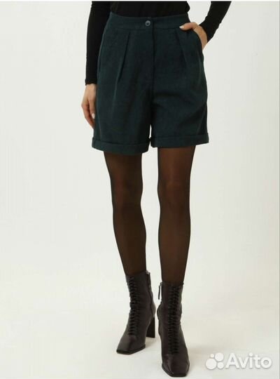 Шорты бархатные