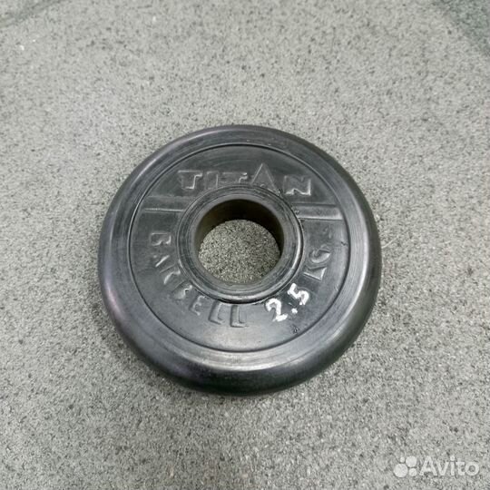 Диск titan profy 51 мм 2.5 кг