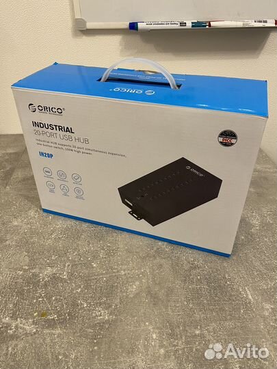 Концентратор USB 3.0 на 20 портов (IH20P-BK)