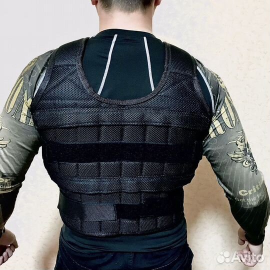 Тренировочный жилет с утяжелителями в наличии