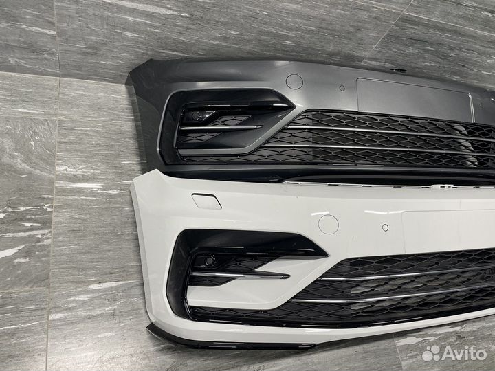 Бампер передний в сборе R-Line Touran Тоуран