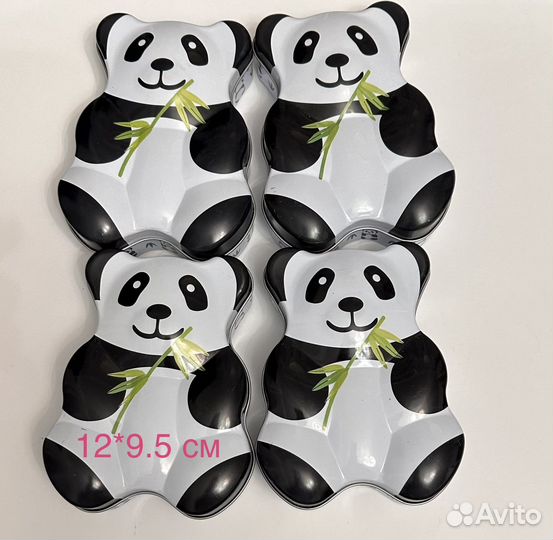 Коробка банка жестяная