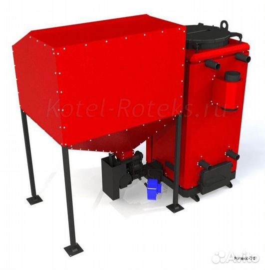 Пеллетный котел Roteks 300 кВт