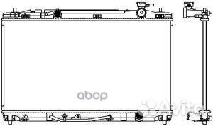 Радиатор 34618506 Sakura