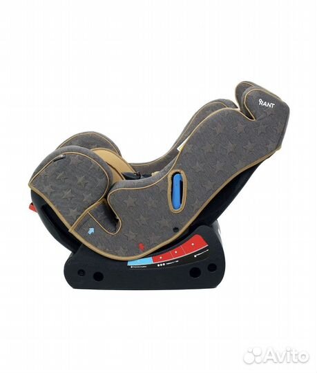 Автокресло новое группа 0/1/2 (до 25 кг) rant