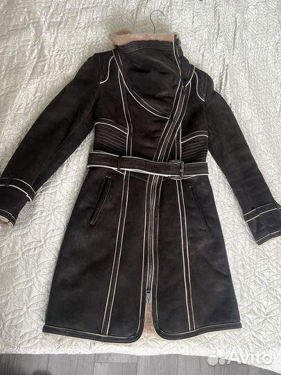 Дубленка натуральная женская 44-46