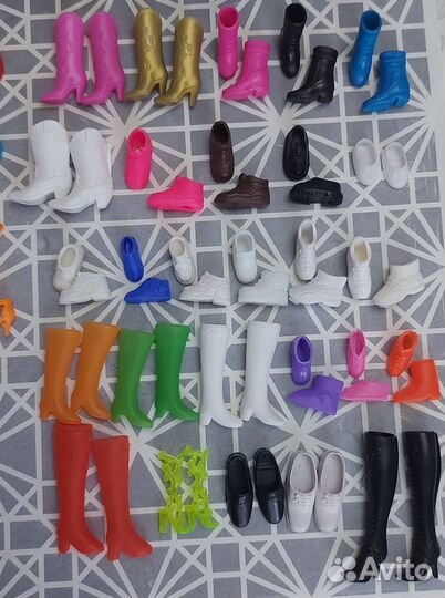 Винтажная Обувь для Барби Barbie, Скипер, Steffi