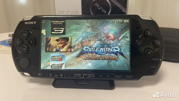 Sony PSP 3008 комплект + 120 игр