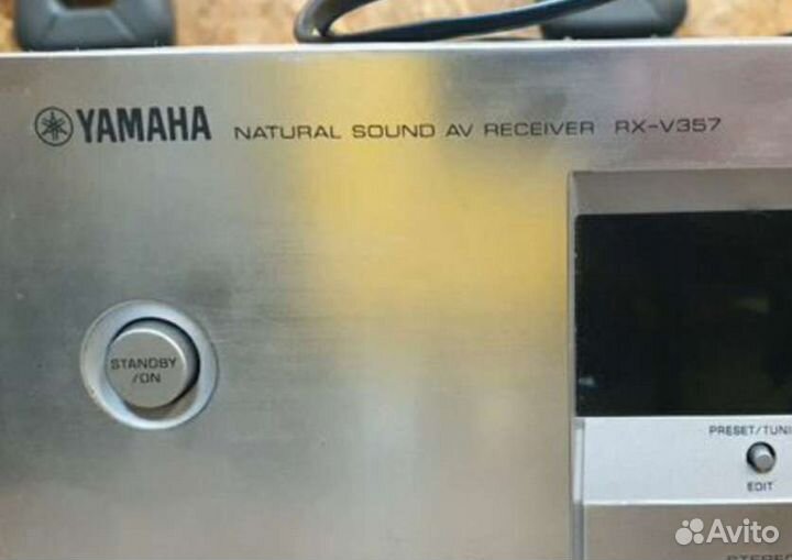 Ресивер и колонки Yamaha