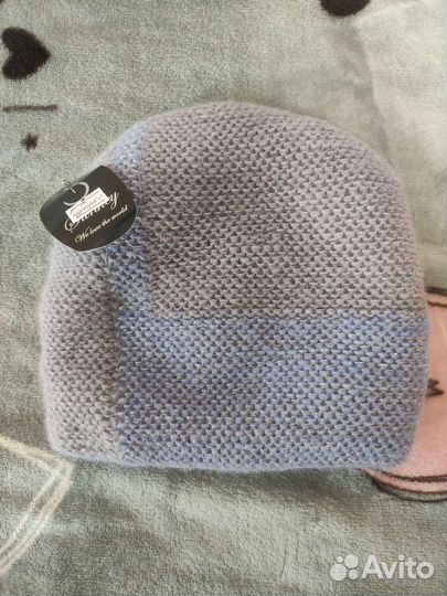 Комплект шапка, шарф