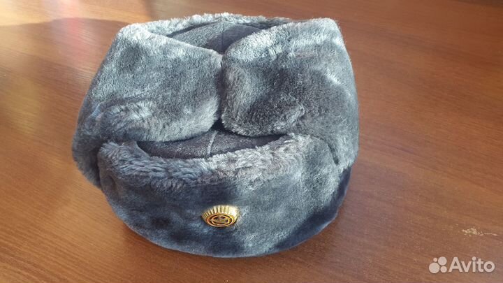 Шапка-ушанка военная уставная, офисная