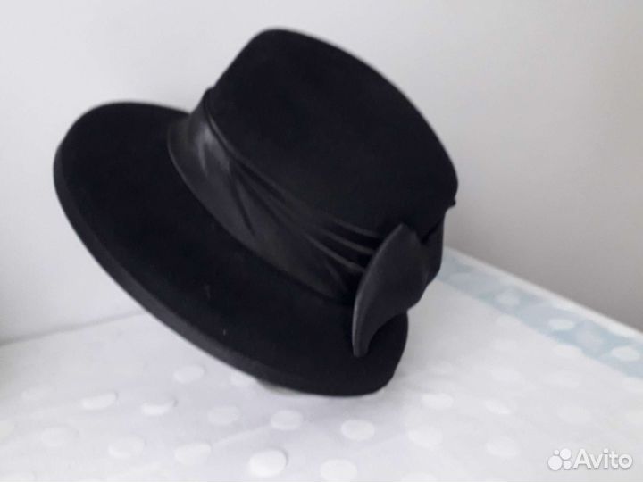 Шляпа фетровая женская