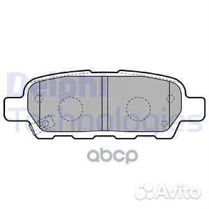 Колодки торм дисковые lp1807 Delphi