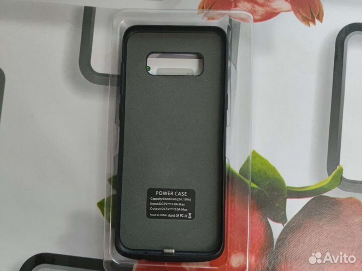 Чехол зарядник на Samsung s8 plus