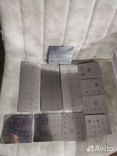 3D трафарет для процессоров смартфонов samsung