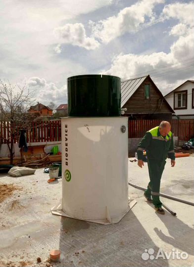 Септик под ключ в рассрочку