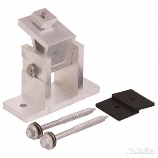 Крепёж для 4 солнечных панелей регулируемым углом