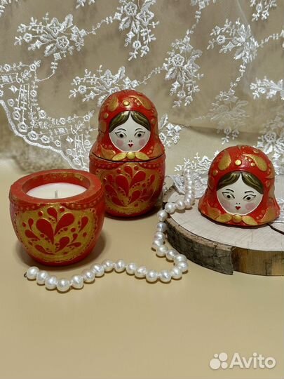 Свеча ручной работы