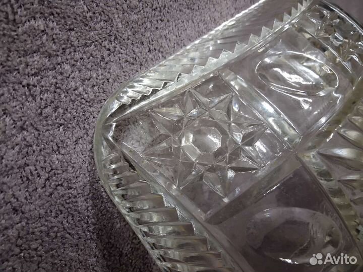 Салатник стеклянный большой