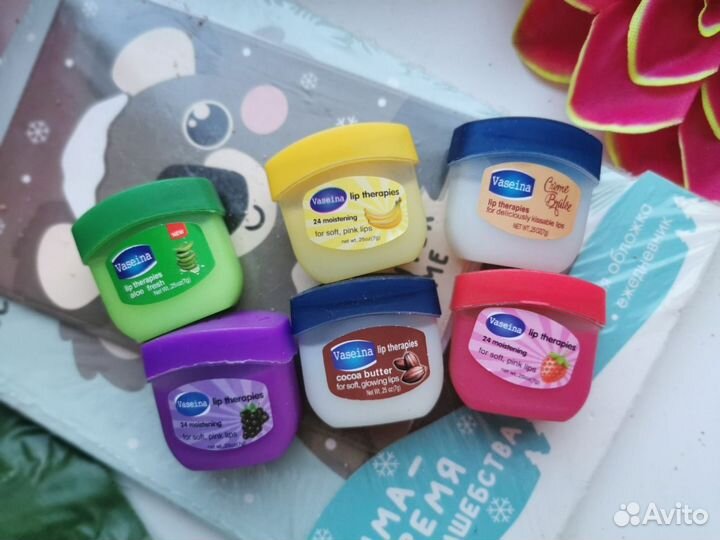 Jelly Belly, Nivea, Pez бальзамы для губ