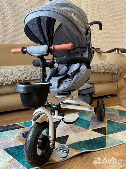 Велосипед трёхколёсный прогулочный детский