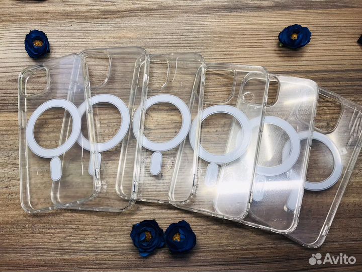 Чехол силиконовый iPhone 13pro с MagSafe