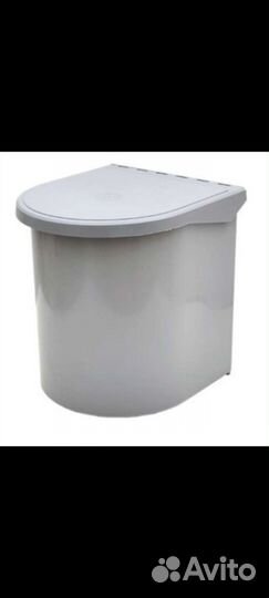 Выдвижное мусорное ведро - мебельная фурнитура