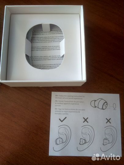 Беспроводные bluetooth наушники nokia tws 521