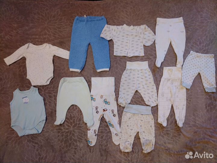 Детские вещи пакетом на мальчика 56-62