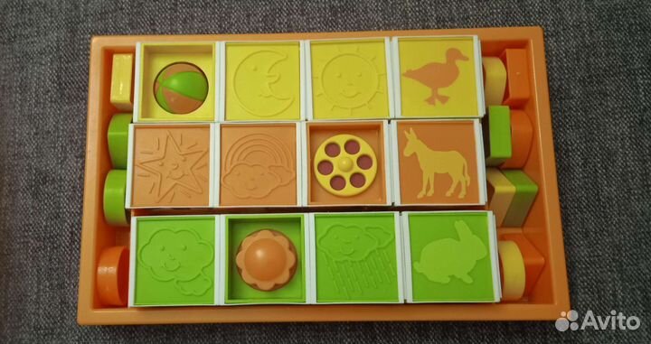 Развивающая игра 3 в 1, Франция. От 2-3 лет